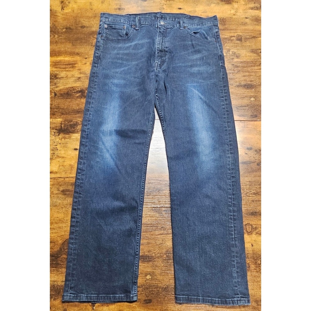 Levis 569 Loose Straight Fit Jeans Dark Wash Denim Mens 38x32 00569-0262